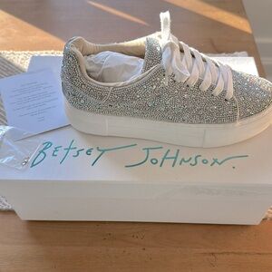 New Betsy Johnson Sidney Rhinestones